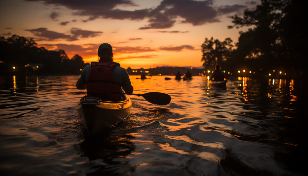 Escursioni in kayak notturne, l'esperienza che ti mancava